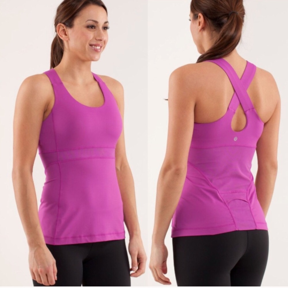 Lululemon Swift Vented Tank - Neon Pink
